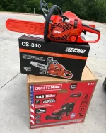 Milwaukee M12 FUEL 6" Hatchet and EGO Power+ CS1800 Chainsaw Pallet