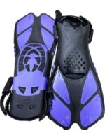 New 310x Snorkeling Diving Face Mask & Foot Fin Flipper Mix Color - Image 8
