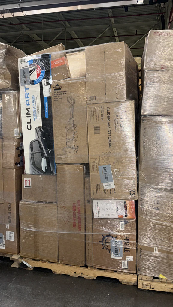 Amazon Monster 7ft Pallet – High-Capacity Wholesale Liquidation Amazon Monster 7ft Pallet – High-Capacity Wholesale Liquidation